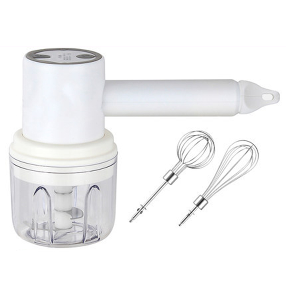 Immersion Hand Blender Set - Mixer Makanan Listrik Nirkabel USB Blender