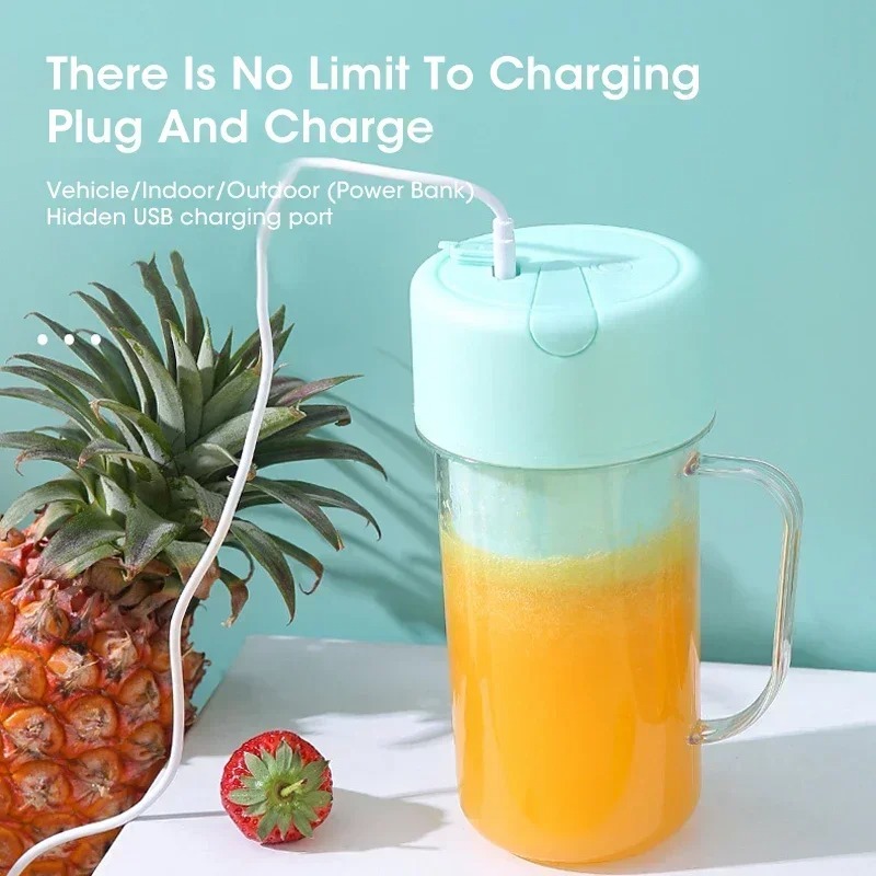 Portable Blender Usb Rechargeable - Blender Mini Portabel Isi Ulang USB