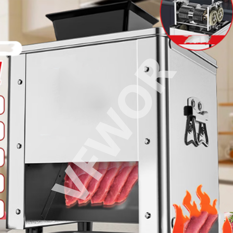 Automatic Meat Slicer Home - Pengiris Daging Segar, Buah, dan Sayuran