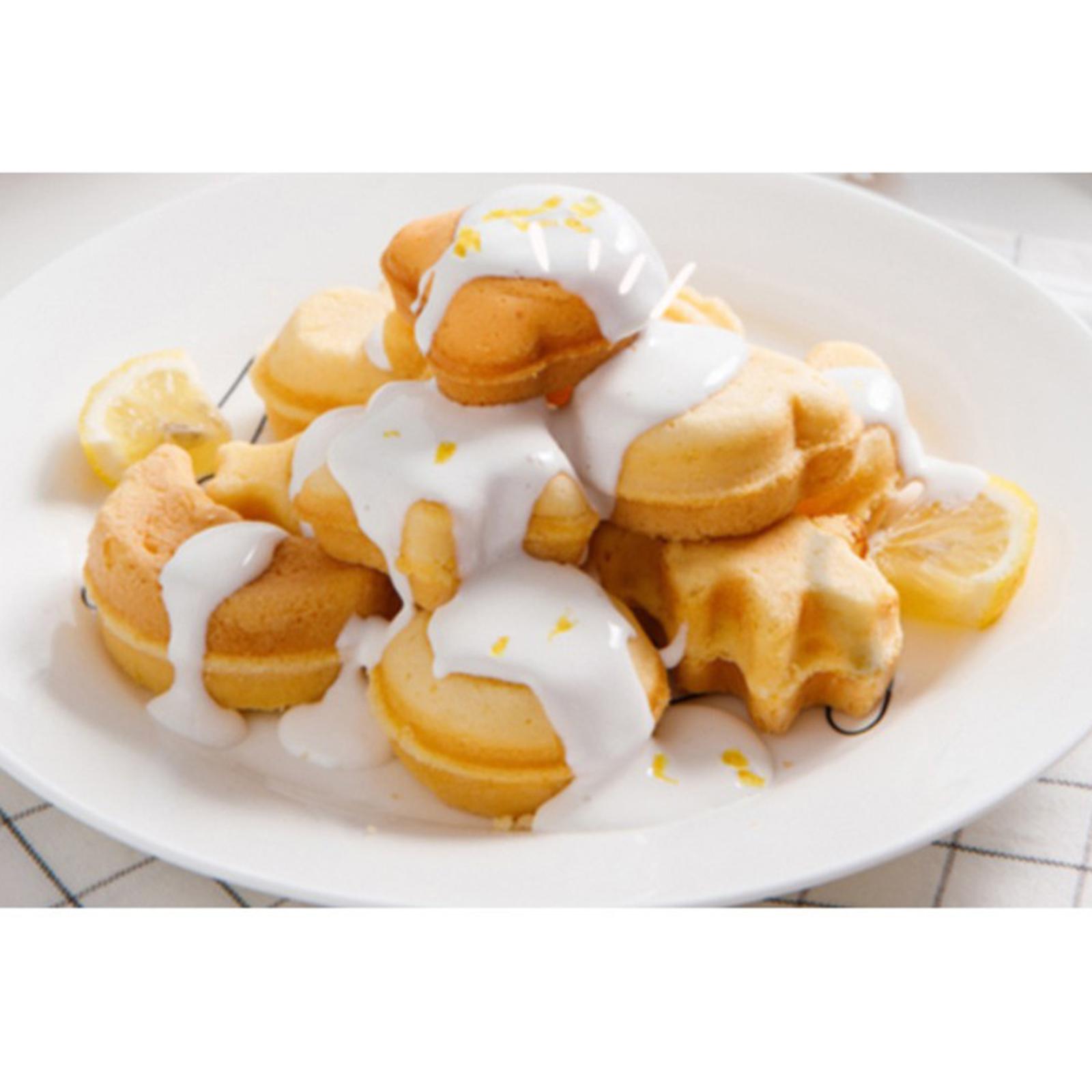 Mini Waffle Maker Machine - Pembuat Waffle Mini Anti Lengket Otomatis