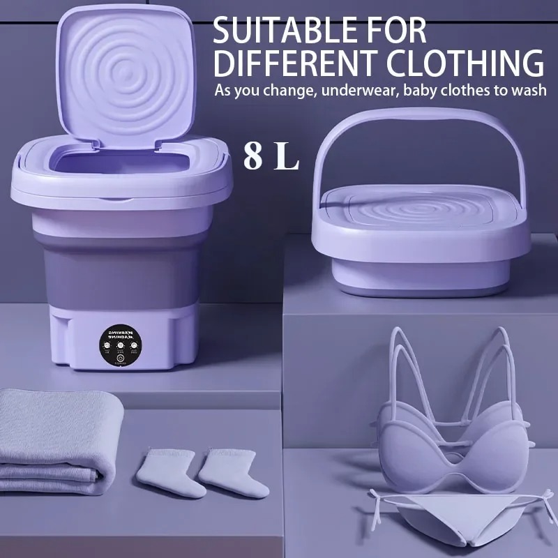 Small Appliances - Mesin Cuci Mini Lipat Portabel 2025