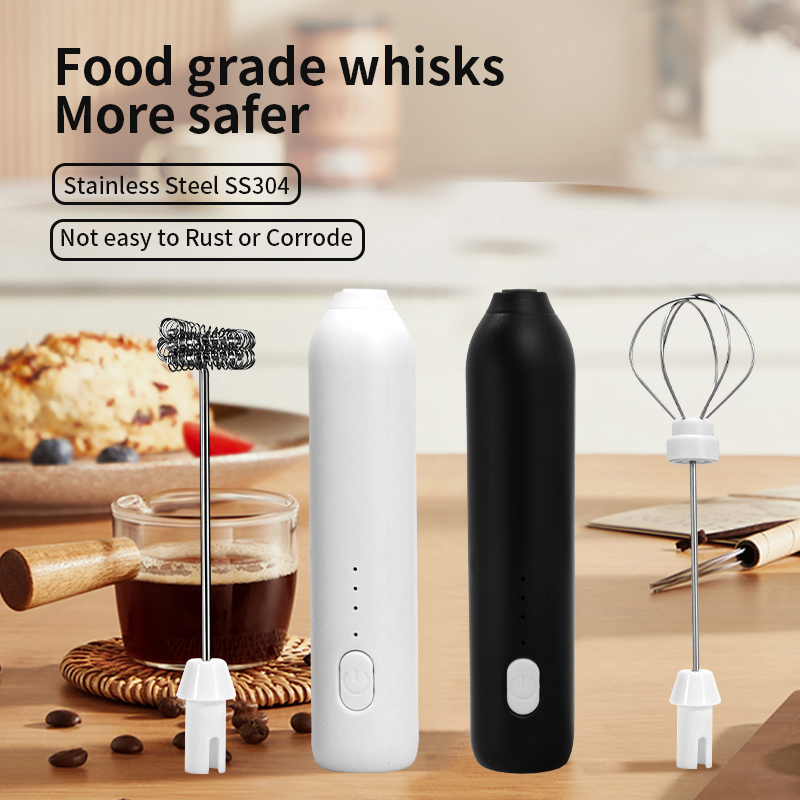 Electric Milk Frother Handheld - Alat memasak elektrik, pengocok susu kopi