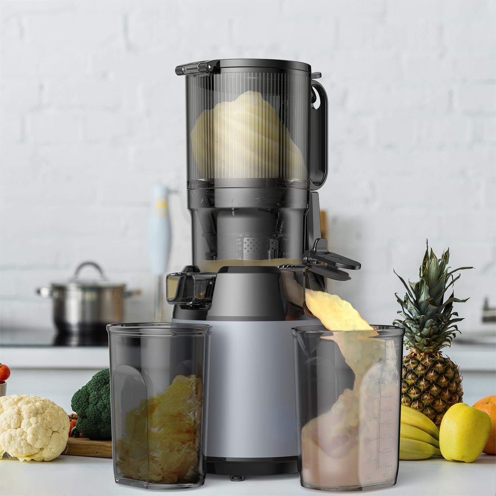 Electric Slow Juicer Cold Press - Mesin Pembuat Jus Buah Jeruk Komersial