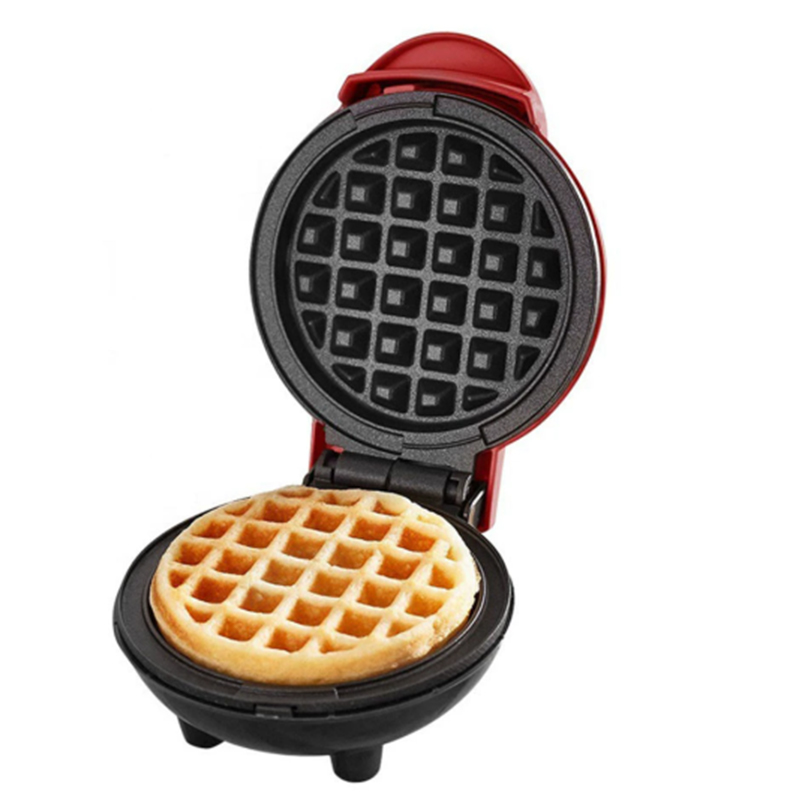 Mini Waffle Maker Machine - Pembuat Wafel Mini Elektrik Portabel Colokan