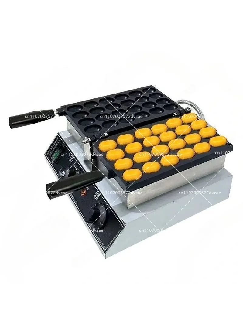 Mini Waffle Maker Machine - Pembuat Waffle Telur Oval Mini Lapisan