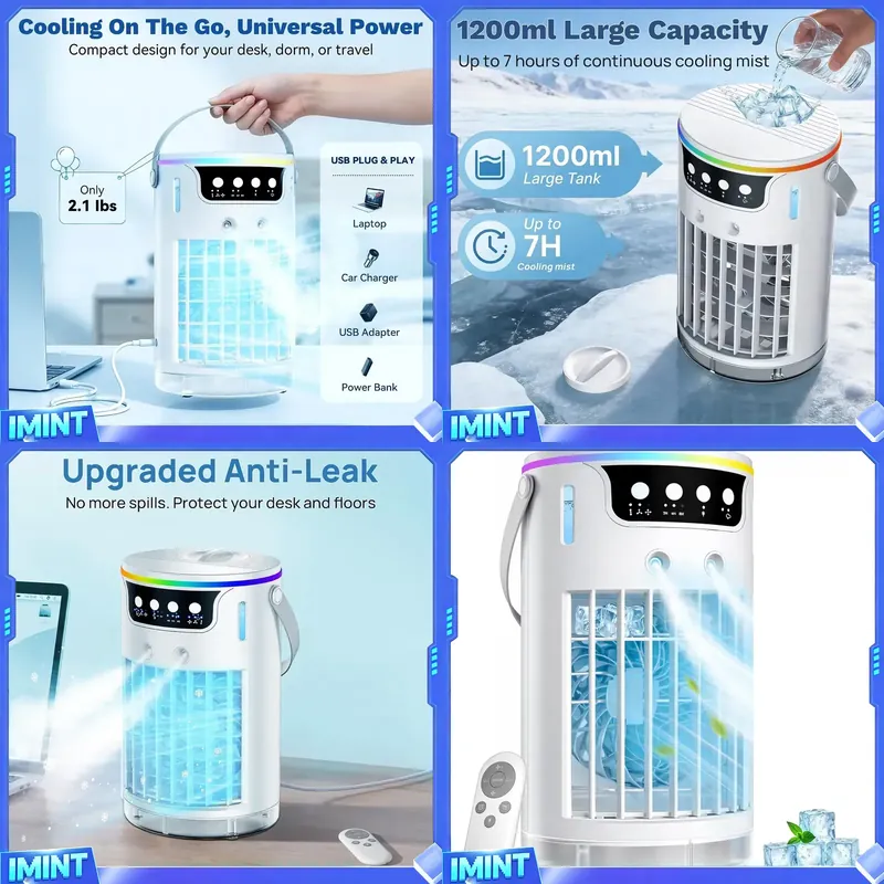 Air Conditioners - Kipas AC Portabel, Pendingin Udara Evaporatif