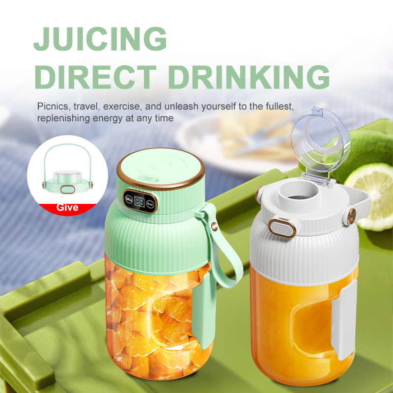 Immersion Hand Blender Set - Blender Pembuat Jus Portabel 1000ML Pembuat