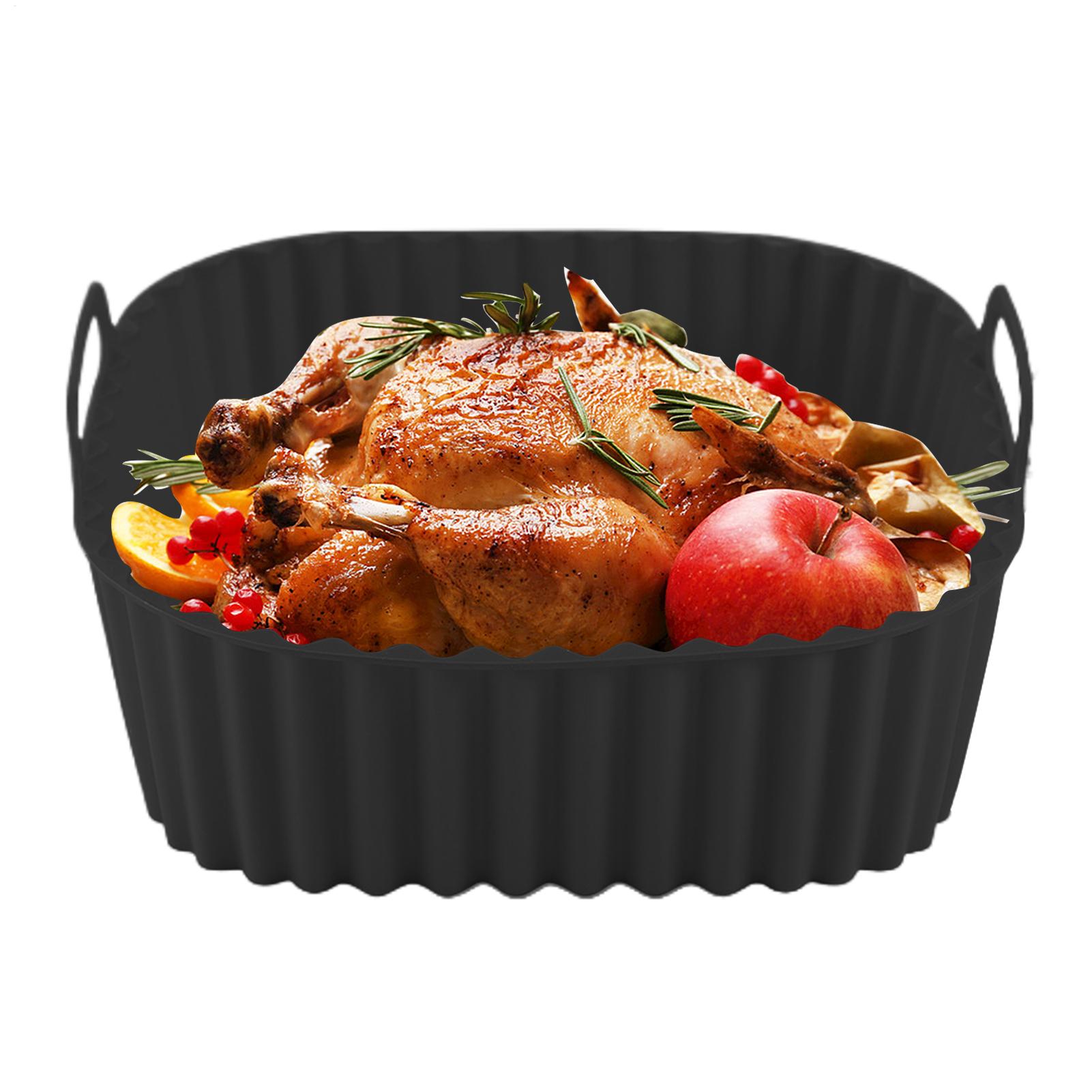 Air Fryer Silicone Pot Liner - Alas Silikon untuk Air Fryer, Loyang