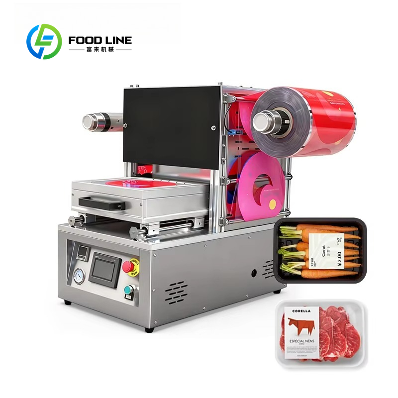 Food Vacuum Sealer Machine - Mesin Pengemas Vakum Pengisi Gas Semi-Otomatis