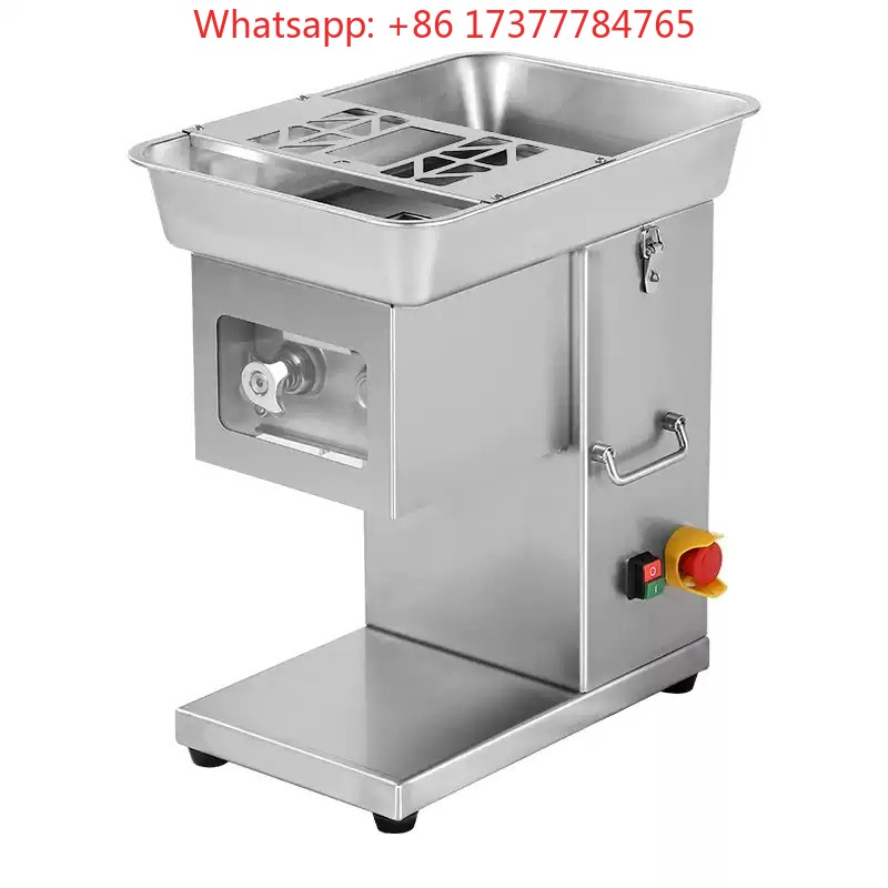 Automatic Meat Slicer Home - Alat Pengiris Daging Desktop 550W, Penggiling