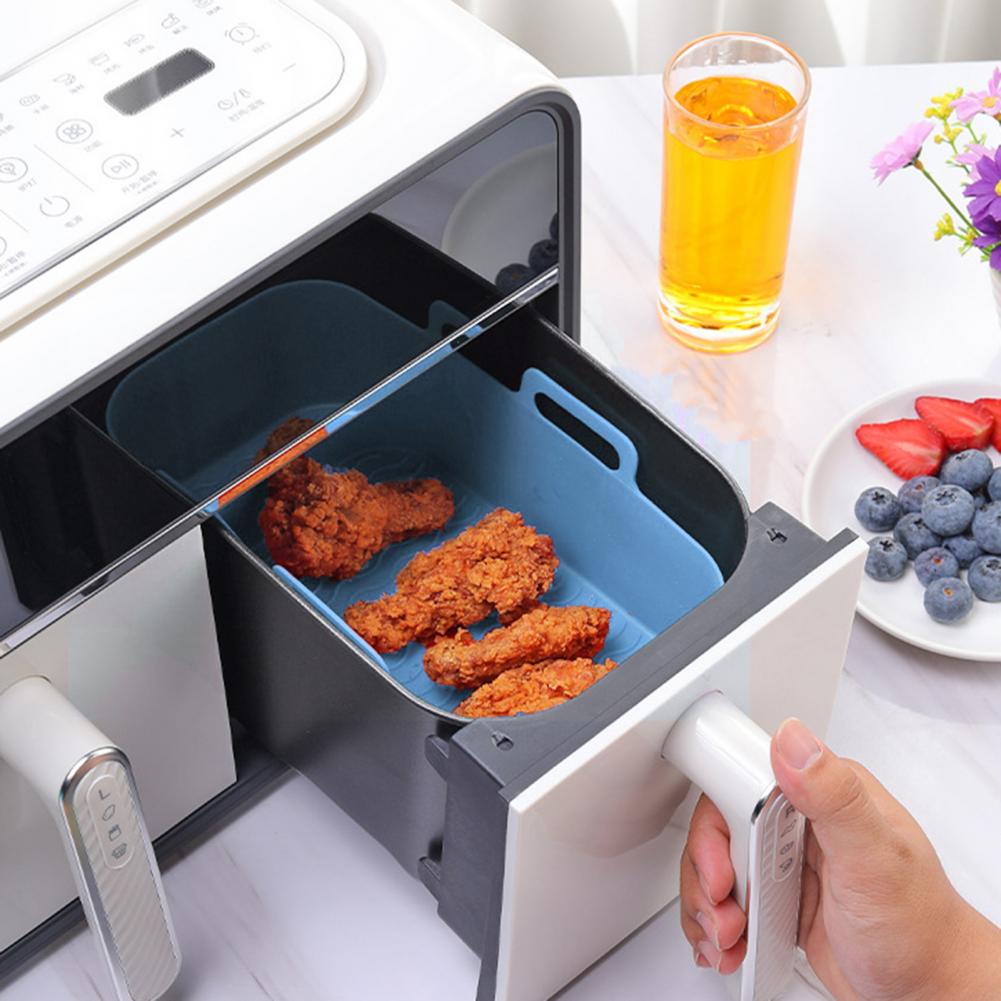 Air Fryer Silicone Pot Liner - Wajan Penggorengan Udara, Pelapis Panci Penggorengan