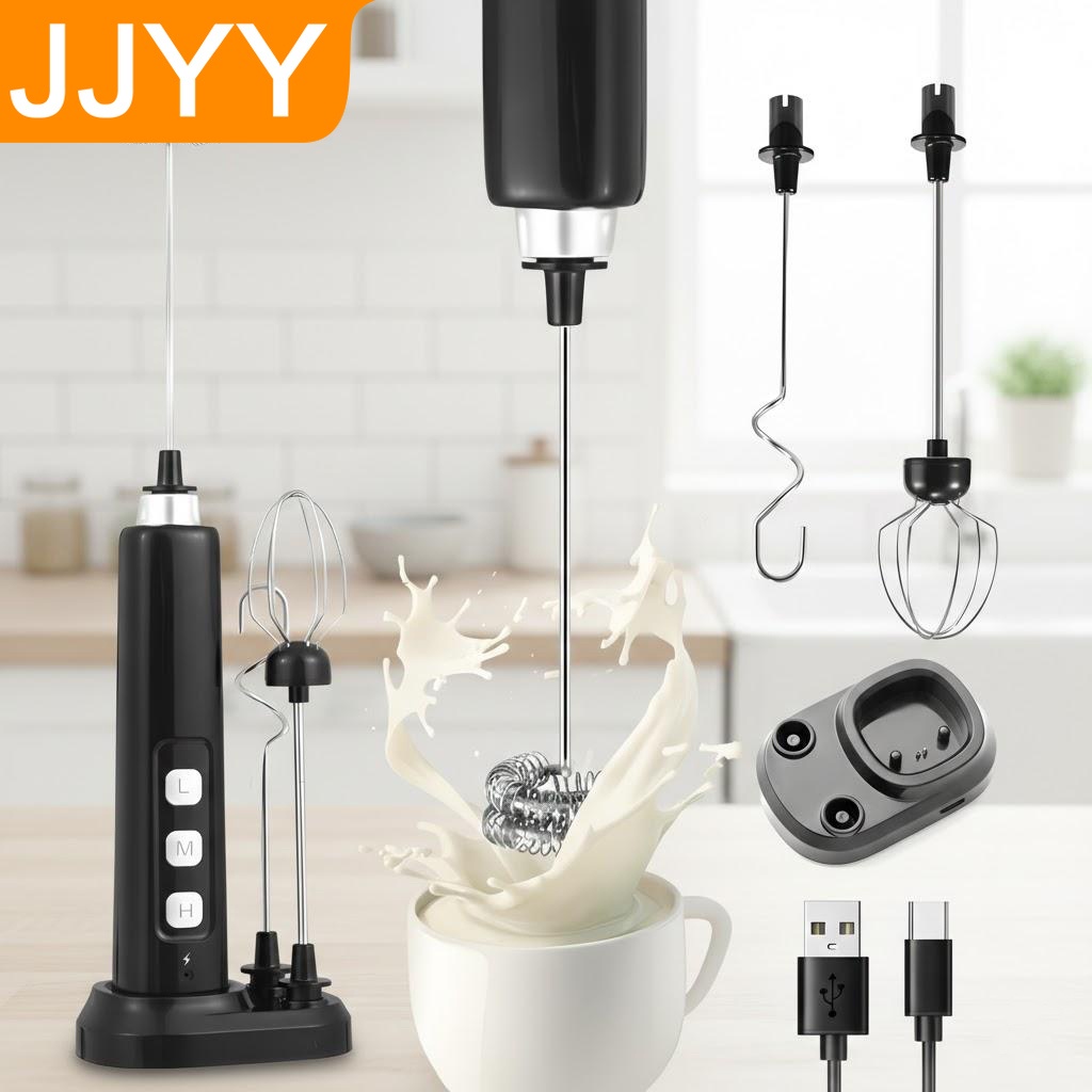 Portable Blender Usb Rechargeable - Pengaduk Susu Genggam USB Isi Ulang