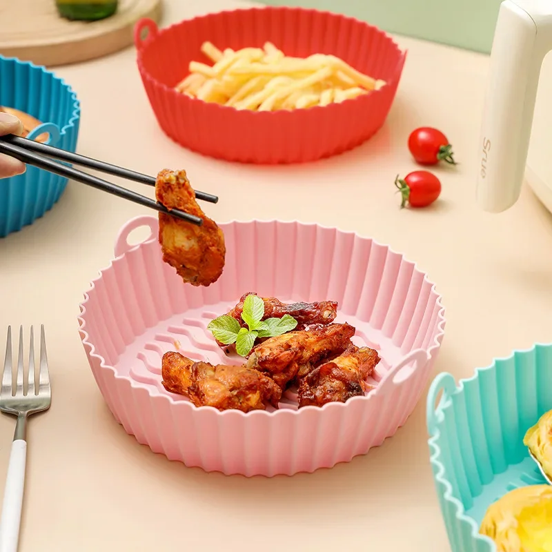 Air Fryer Silicone Pot Liner - Kertas Roti untuk Airfryer, Alas Keranjang