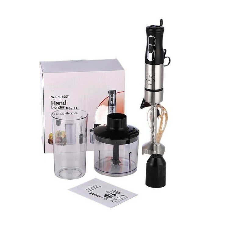 Immersion Hand Blender Set - Set Blender Tangan Multifungsi Portabel, Mixer