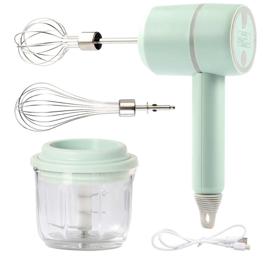 Immersion Hand Blender Set - Mixer Blender Portabel Alat Dapur Mixer