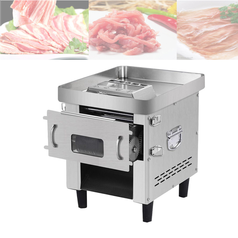 Mesin Pemotong Daging Komersia - Automatic Meat Slicer Home ulasan dan harga