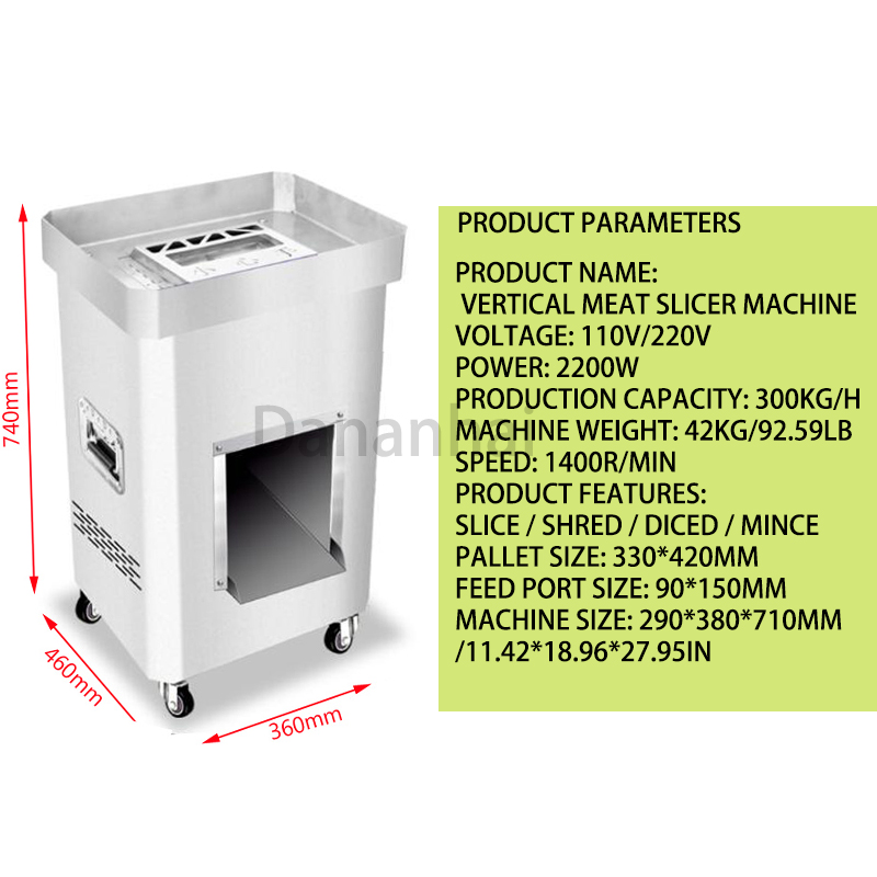Mesin Pengiris Daging Otomatis - Automatic Meat Slicer Home ulasan dan harga
