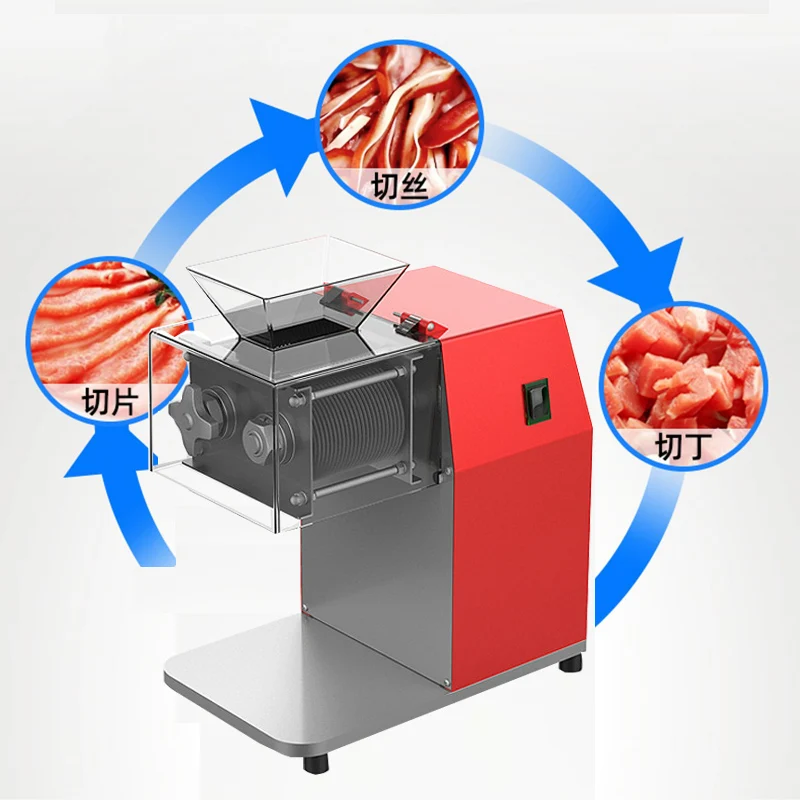 Alat Pengiris Daging Komersial - Automatic Meat Slicer Home ulasan dan harga