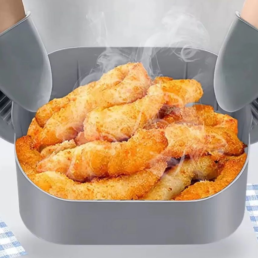 Pelapis Silikon Anti Lengket u - Air Fryer Silicone Pot Liner ulasan dan harga