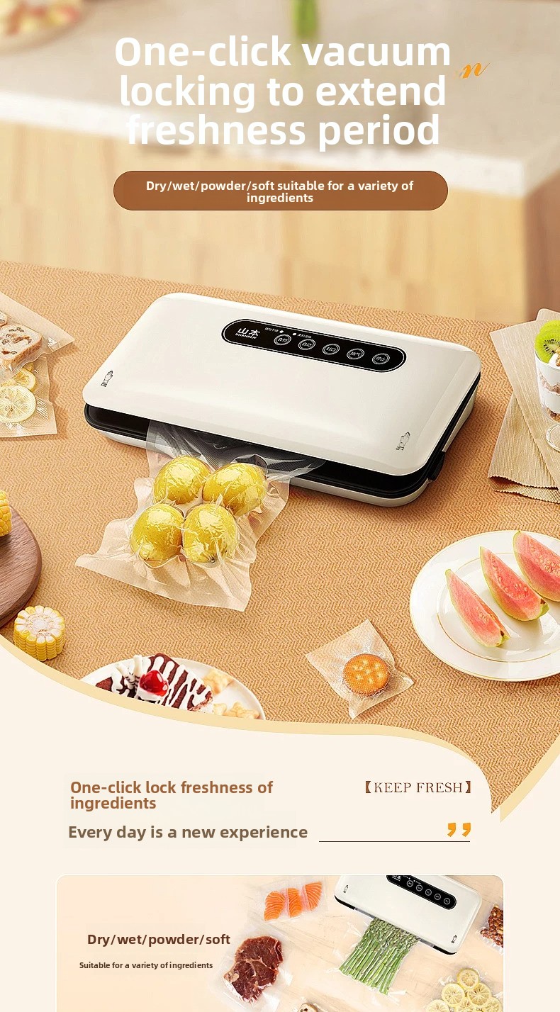 Mesin Penyegel Vakum Mini Otom - Food Vacuum Sealer Machine ulasan dan harga