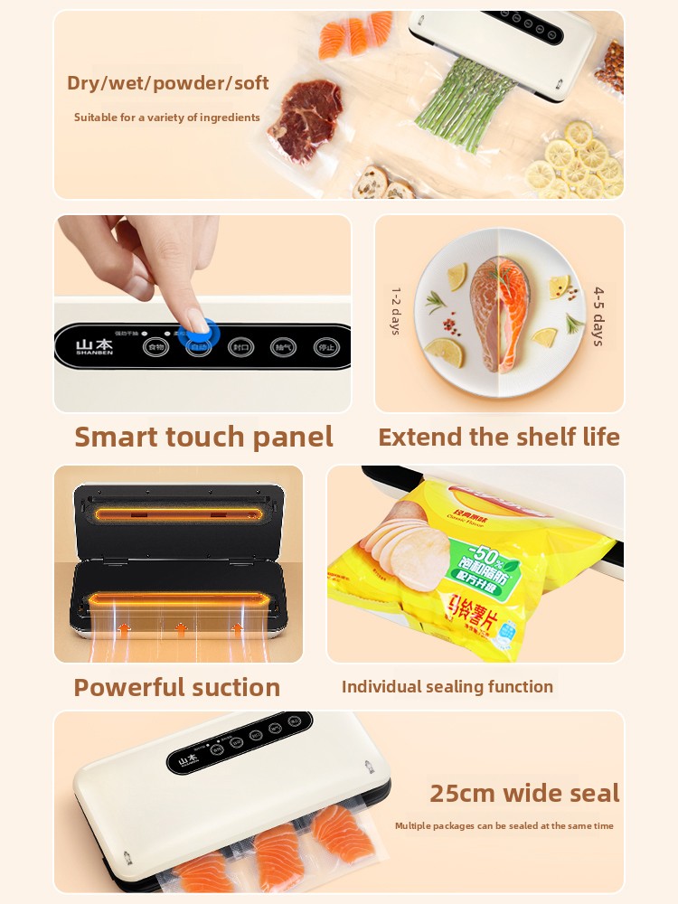 Mesin Penyegel Vakum Mini Otom - Food Vacuum Sealer Machine ulasan dan harga
