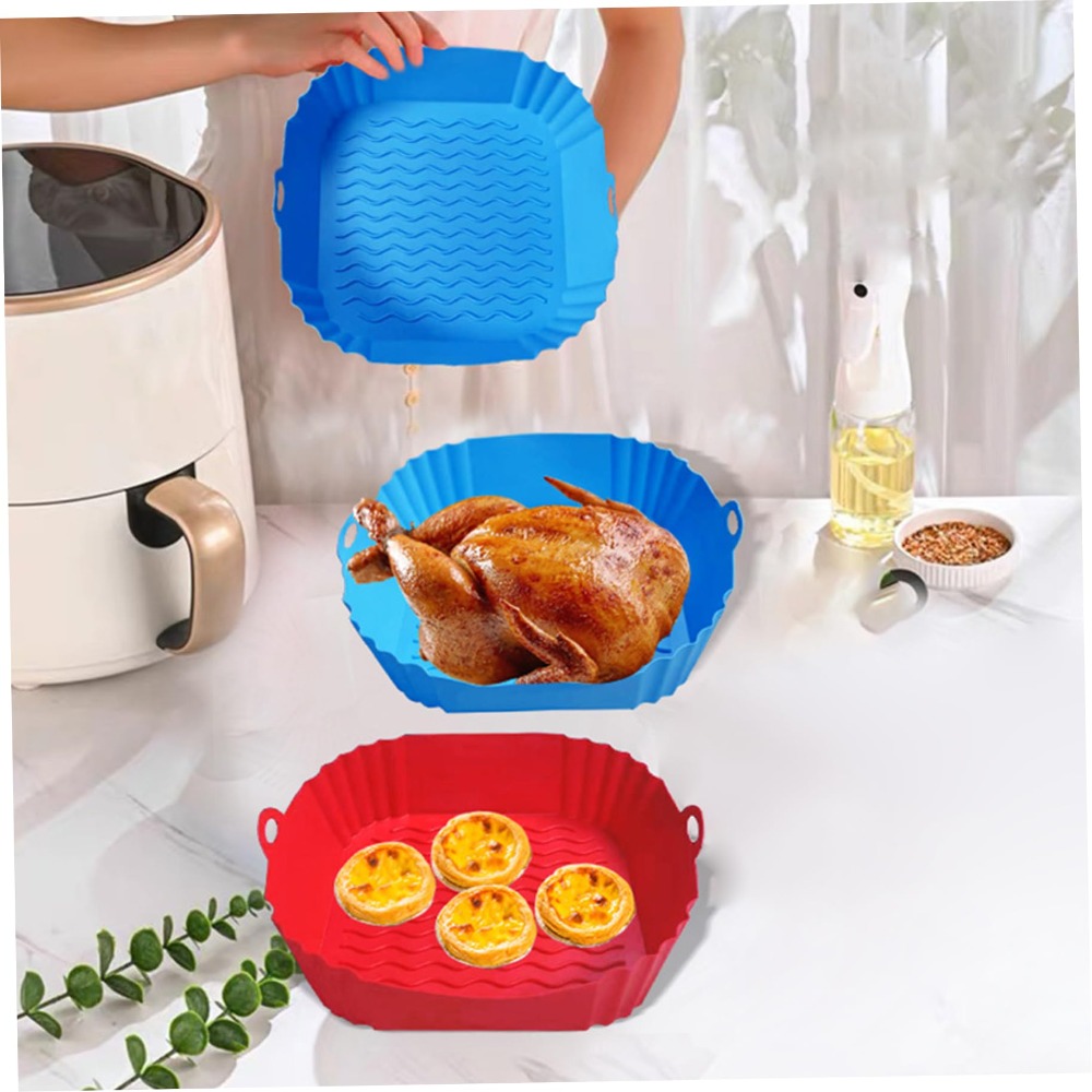 Alas Silikon Anti Lengket untu - Air Fryer Silicone Pot Liner ulasan dan harga