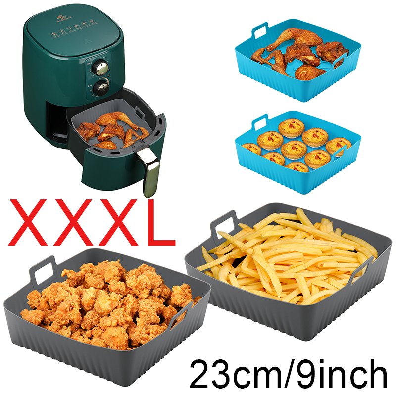 Cetakan Alas Penggorengan Udar - Air Fryer Silicone Pot Liner ulasan dan harga