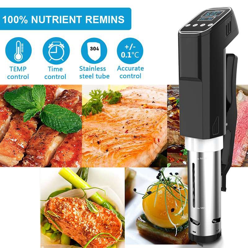 Mesin pemasak makanan lambat V - Digital Sous Vide Precision Cooker ulasan dan harga