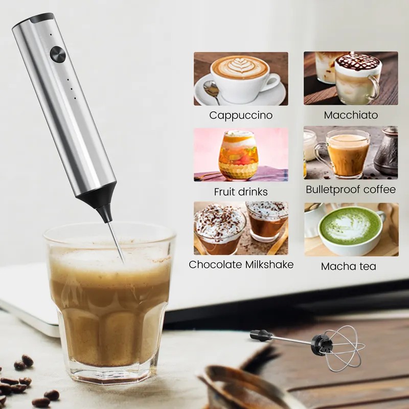 Pengocok Kopi Pengocok Susu Mi - Immersion Hand Blender Set ulasan dan harga