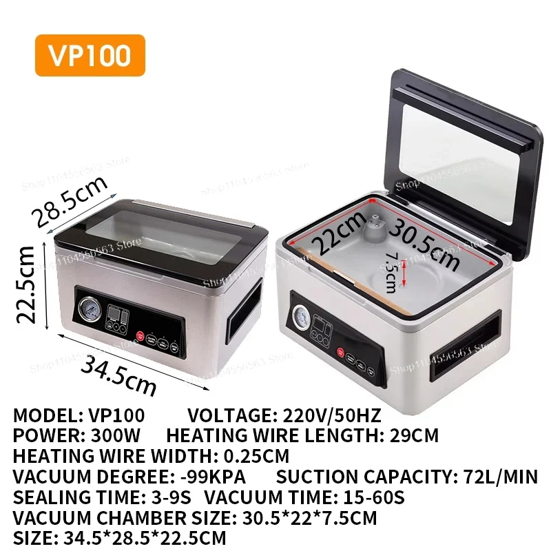Mesin Pengemas Vakum Ruangan S - Food Vacuum Sealer Machine ulasan dan harga
