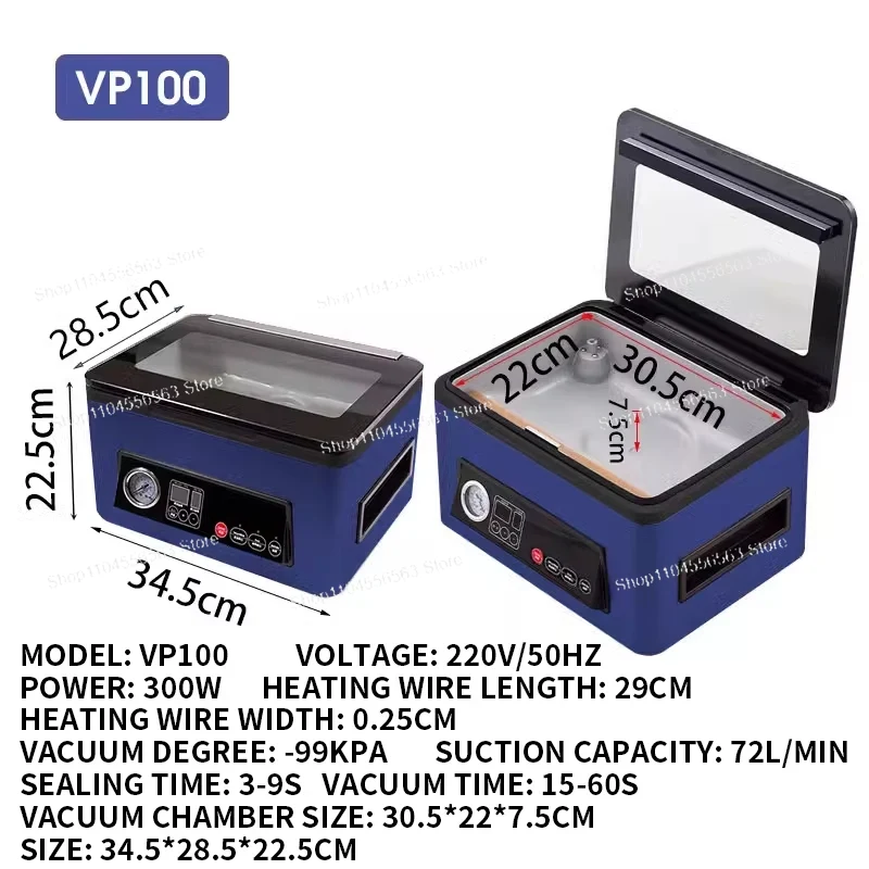 Mesin Pengemas Vakum Ruangan S - Food Vacuum Sealer Machine ulasan dan harga