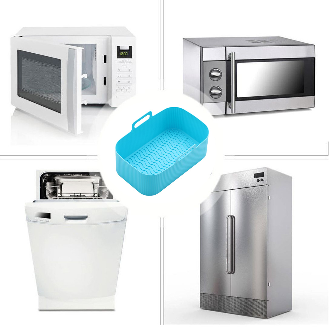 Aksesori AirFryer Air Fryer ke - Air Fryer Silicone Pot Liner ulasan dan harga