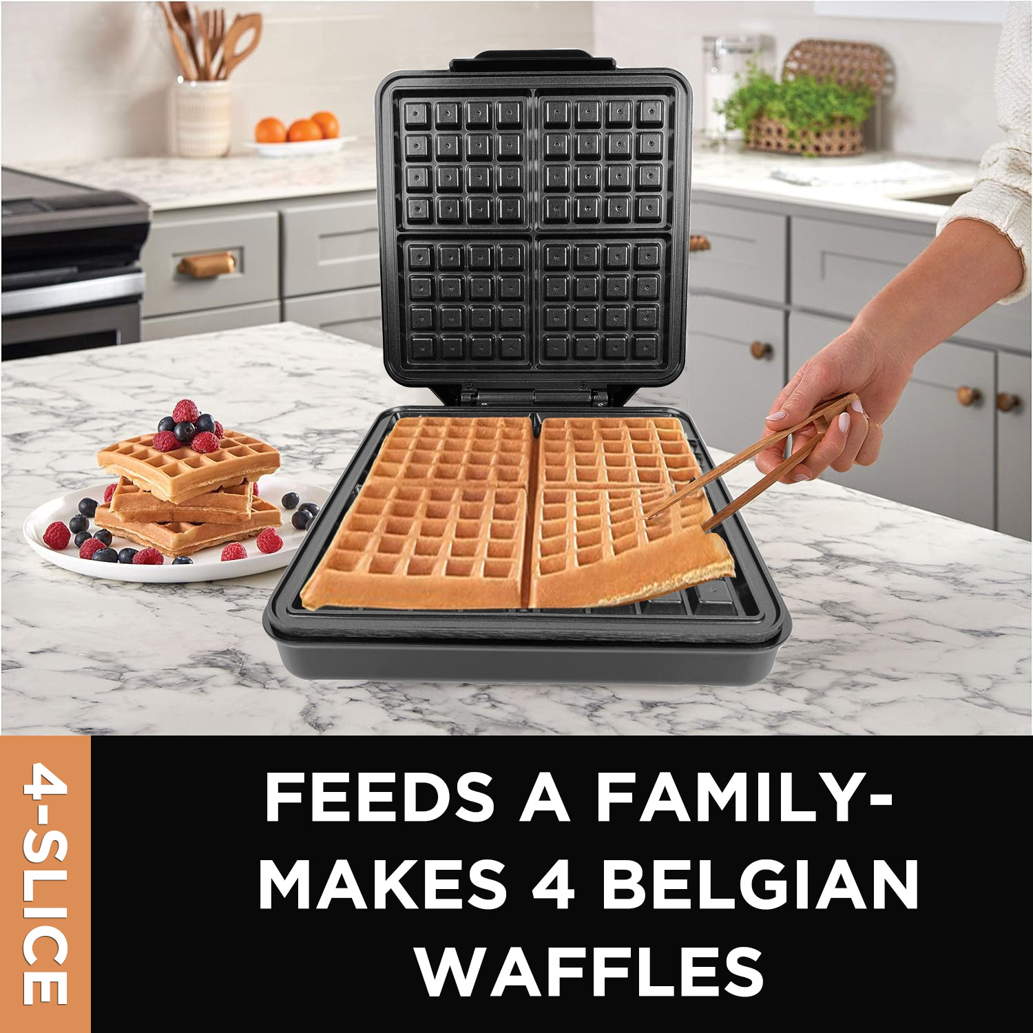 Mesin Pembuat Waffle Belgia Mi - Mini Waffle Maker Machine ulasan dan harga