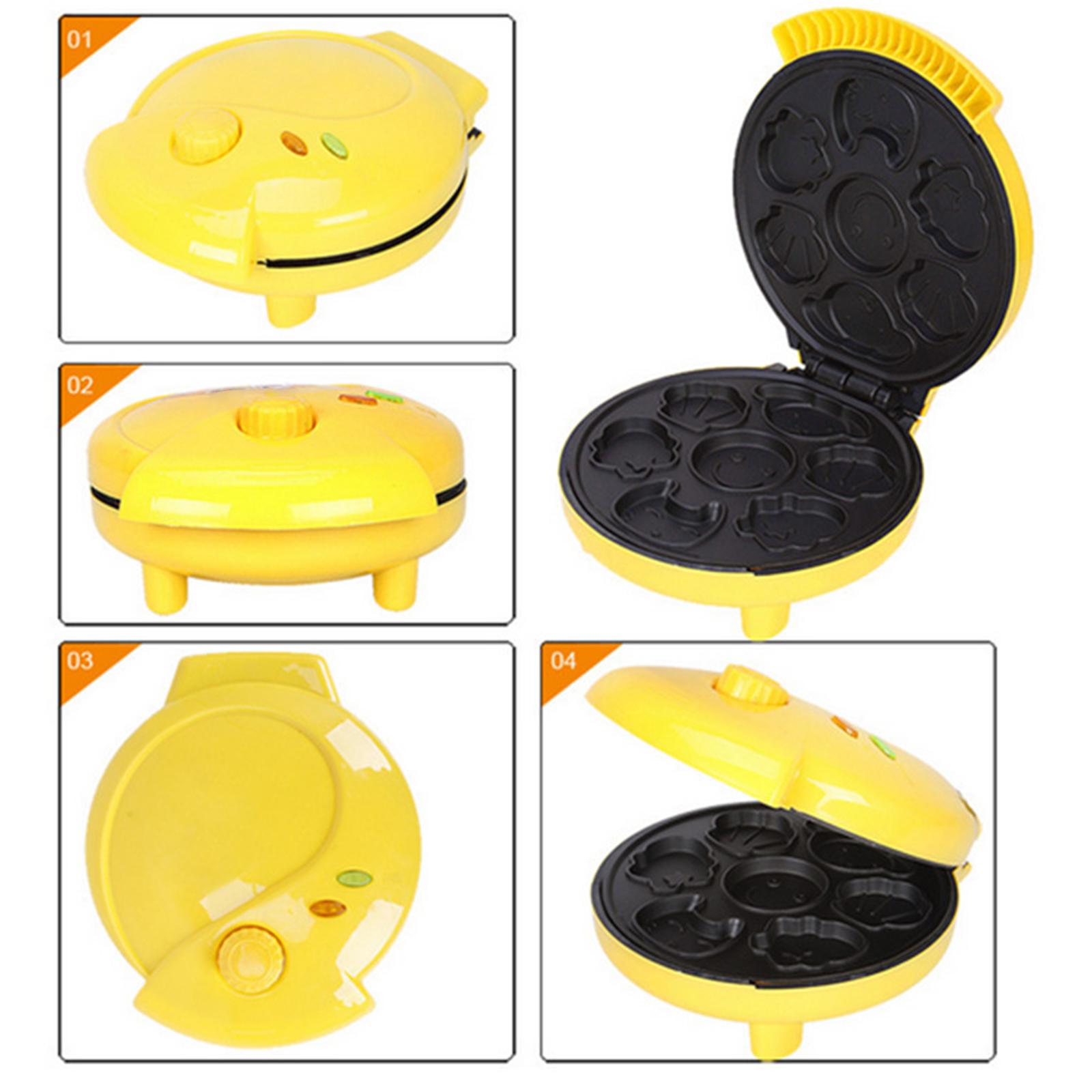 Pembuat Waffle Mini Anti Lengk - Mini Waffle Maker Machine ulasan dan harga