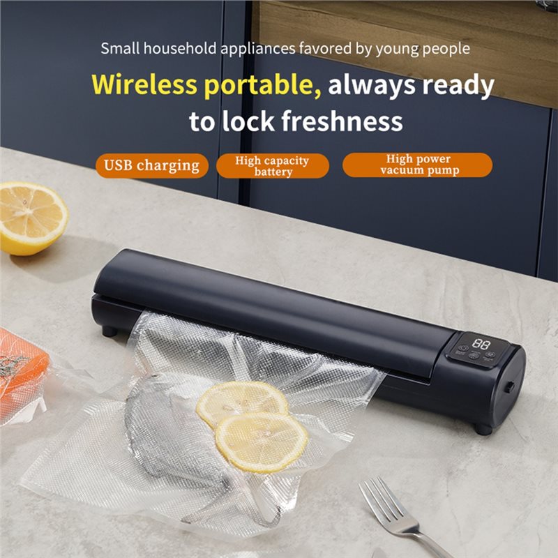 Mesin Penyegel Vakum Portabel  - Food Vacuum Sealer Machine ulasan dan harga