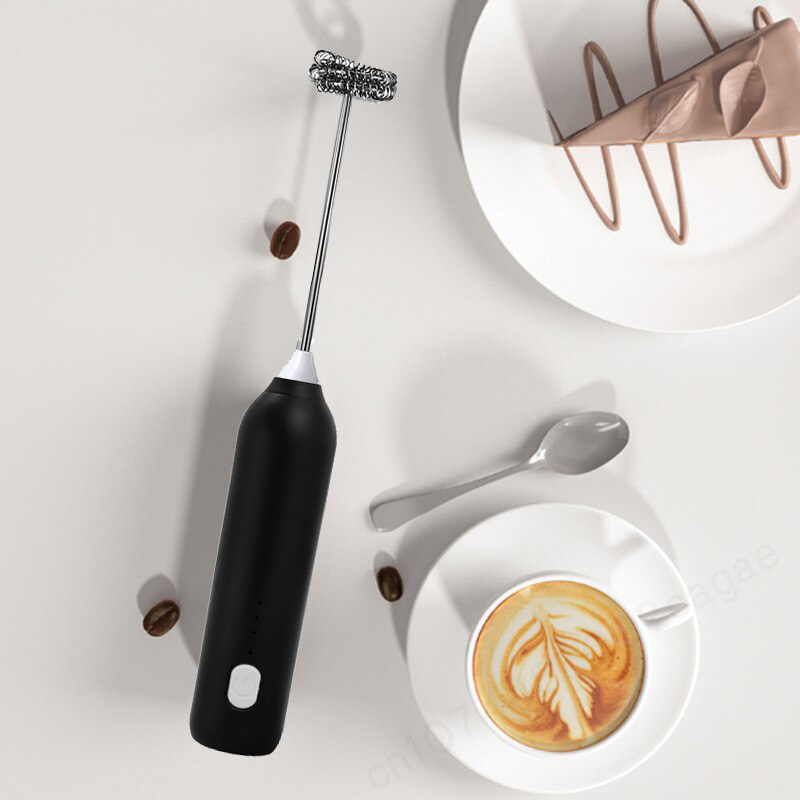 Alat memasak elektrik, pengoco - Electric Milk Frother Handheld ulasan dan harga
