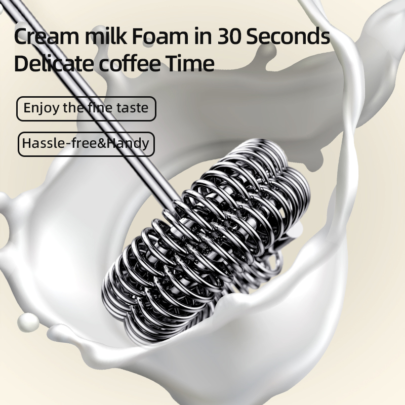 Alat memasak elektrik, pengoco - Electric Milk Frother Handheld ulasan dan harga