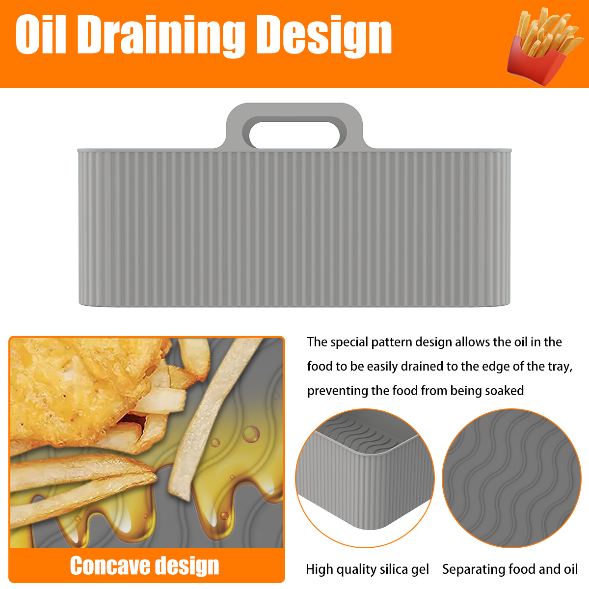 Penggaris penggorengan udara s - Air Fryer Silicone Pot Liner ulasan dan harga