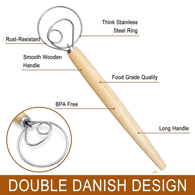 Pengaduk adonan Denmark tangan - Immersion Hand Blender Set ulasan dan harga