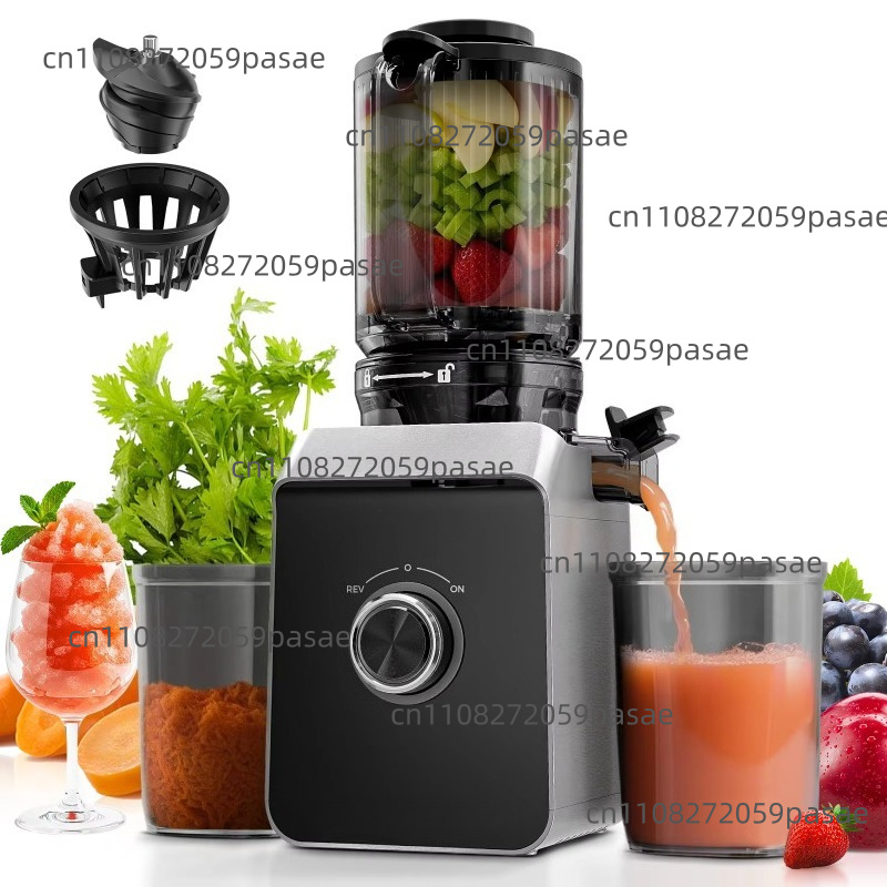 Juicer mulut lebar berkecepata - Electric Slow Juicer Cold Press ulasan dan harga