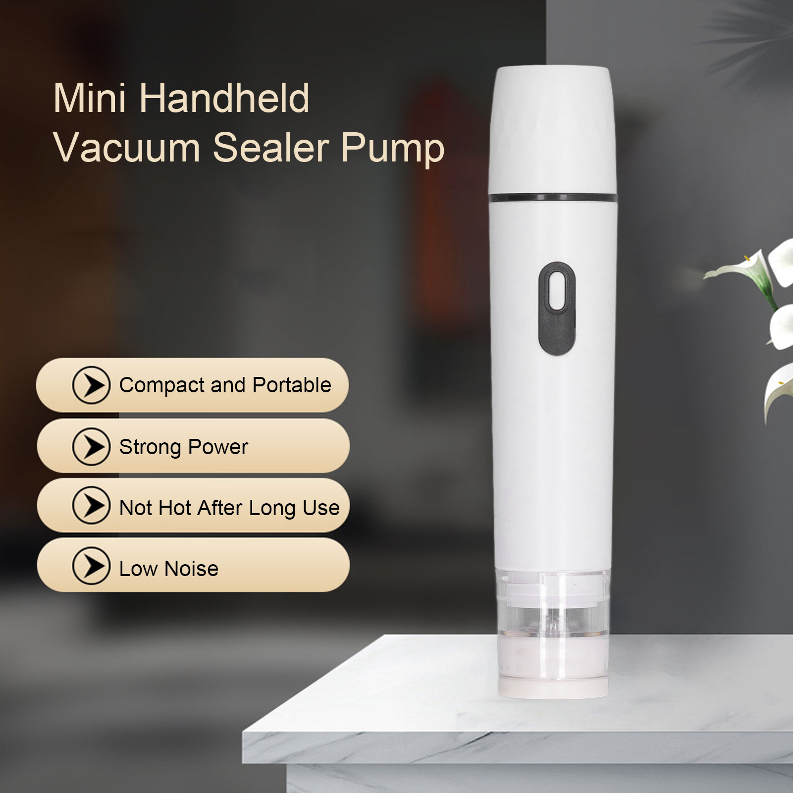 Pompa Udara Listrik Penyegel V - Food Vacuum Sealer Machine ulasan dan harga