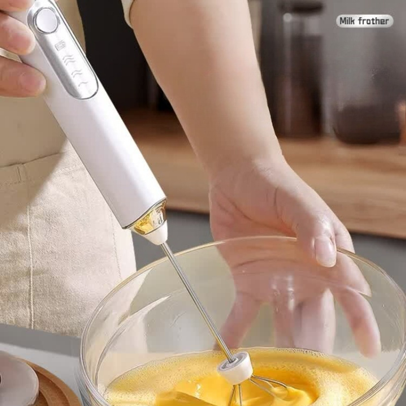 Pengaduk Susu Elektrik Genggam - Electric Milk Frother Handheld ulasan dan harga