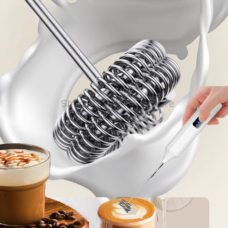 Pengaduk Susu Nirkabel Blender - Electric Milk Frother Handheld ulasan dan harga