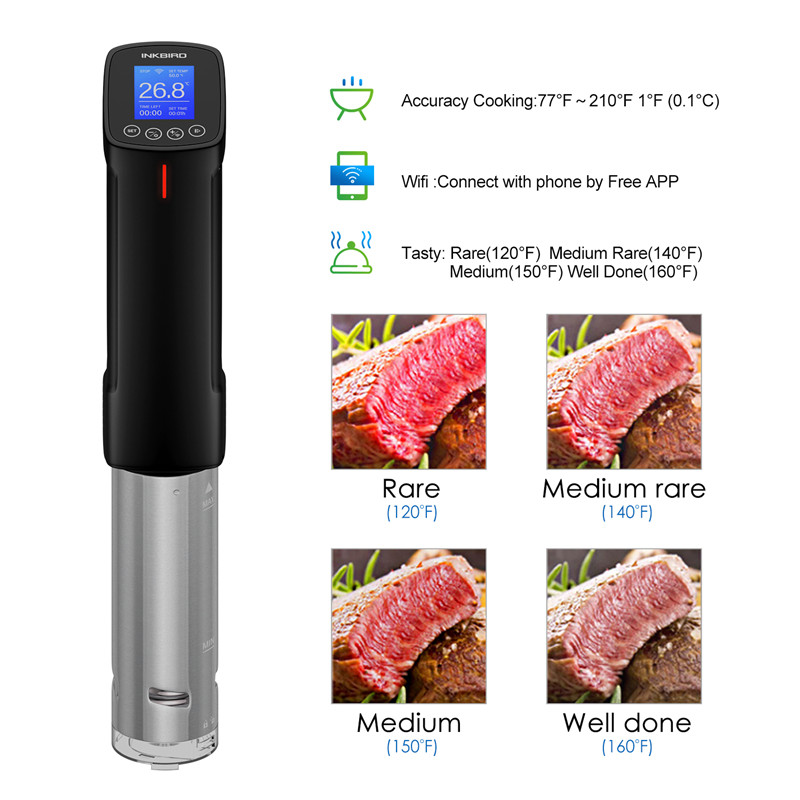 INKBIRD Sous Vide WI-FI Kuline - Digital Sous Vide Precision Cooker ulasan dan harga