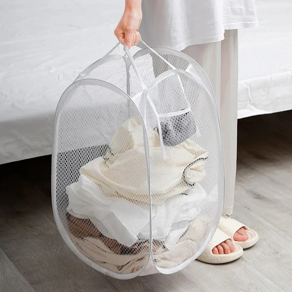 Keranjang Cucian Lipat Pop Up, - Laundry ulasan dan harga