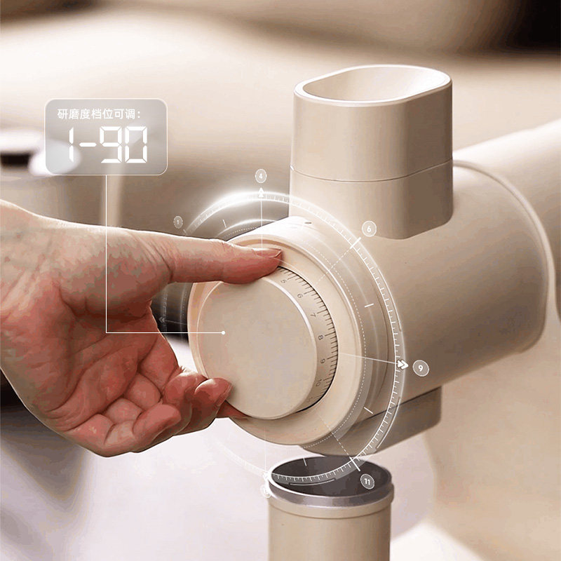 [Profesional] Barsetto/Yum Bra - Coffee Bean Grinder Electric ulasan dan harga