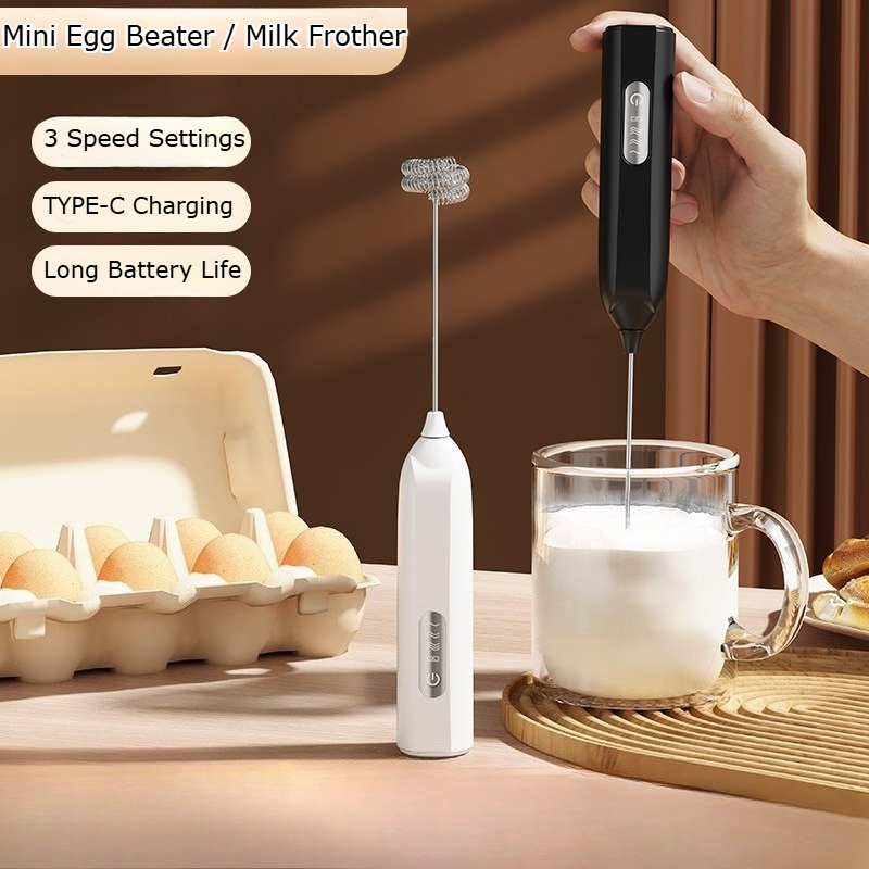 Pengaduk Susu Elektrik Genggam - Electric Milk Frother Handheld ulasan dan harga