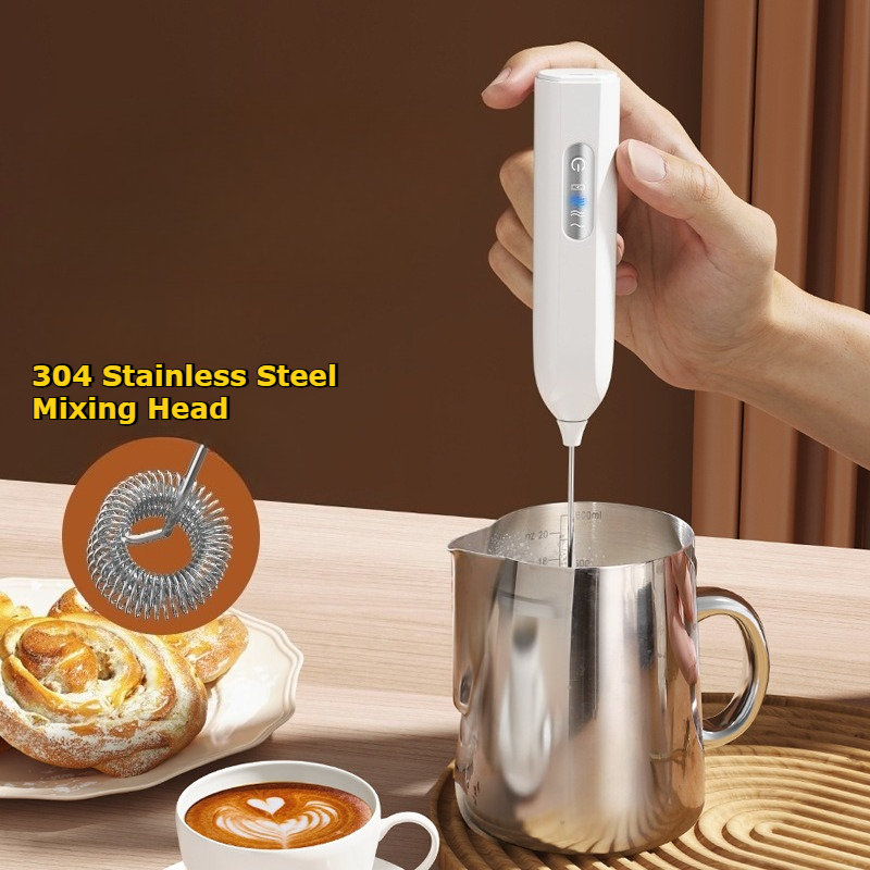 Pengaduk Susu Elektrik Genggam - Electric Milk Frother Handheld ulasan dan harga