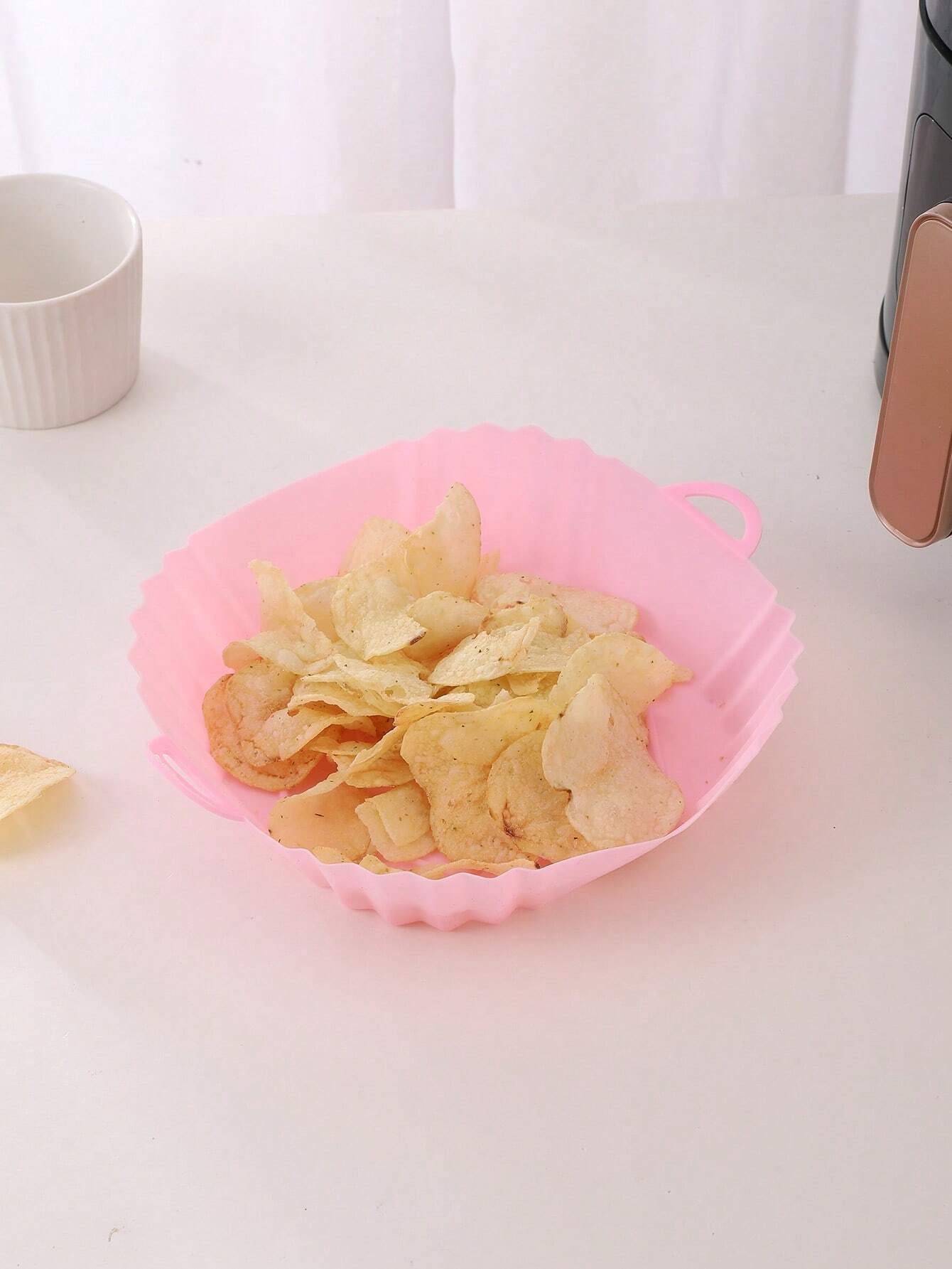 1pc Panci Silikon Air Fryer, P - Air Fryer Silicone Pot Liner ulasan dan harga
