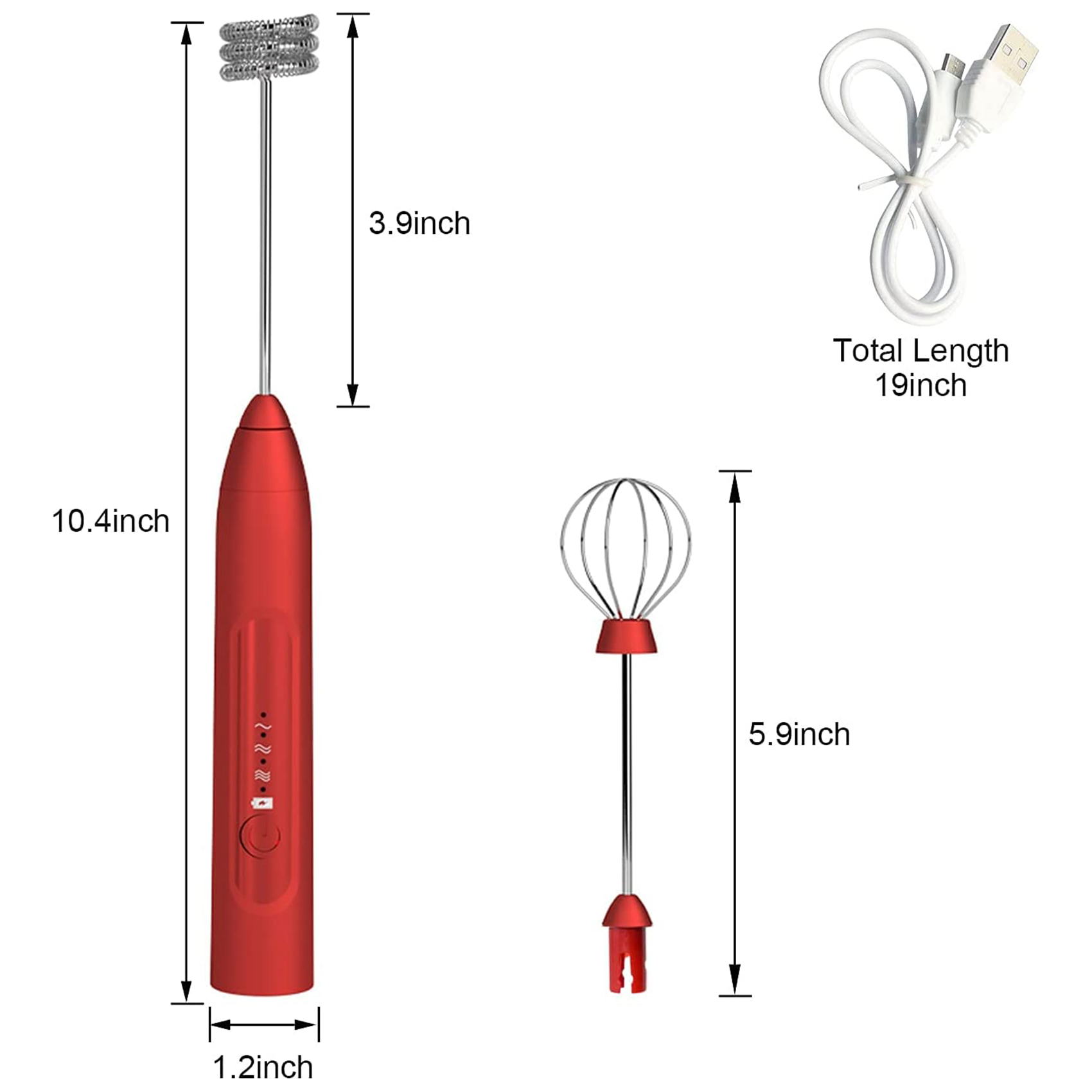 ABRE-Pengocok Susu Elektrik, P - Electric Milk Frother Handheld ulasan dan harga